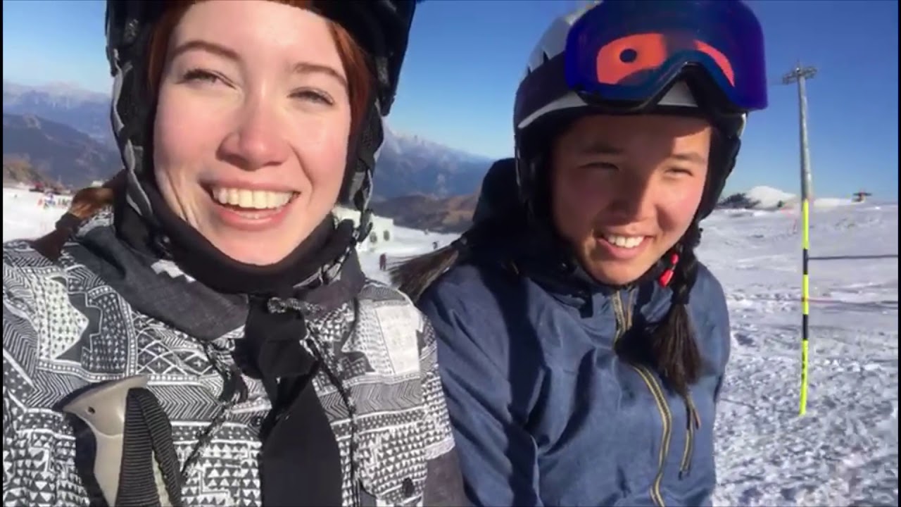 Zhulya en Iris tijdens de Landes 1 opleiding