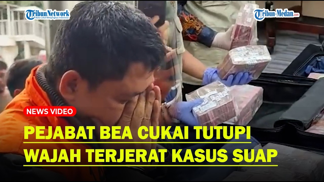PEJABAT Bea Cukai Tutupi Wajah Usai Cara Licik Terbongkar Hingga Jadi Tersangka KPK