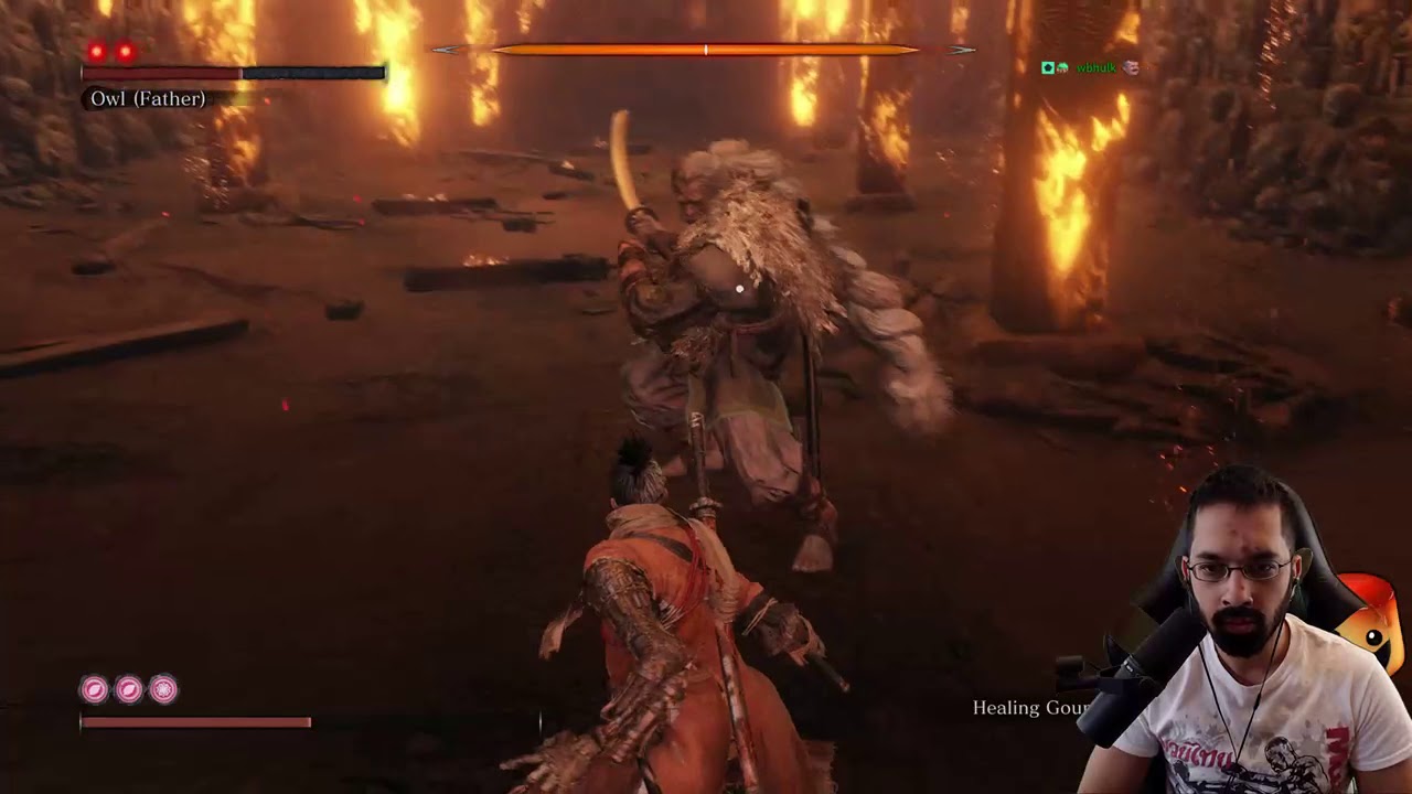 Father Owl - No R1's (No Regular attacks except Deathblows)