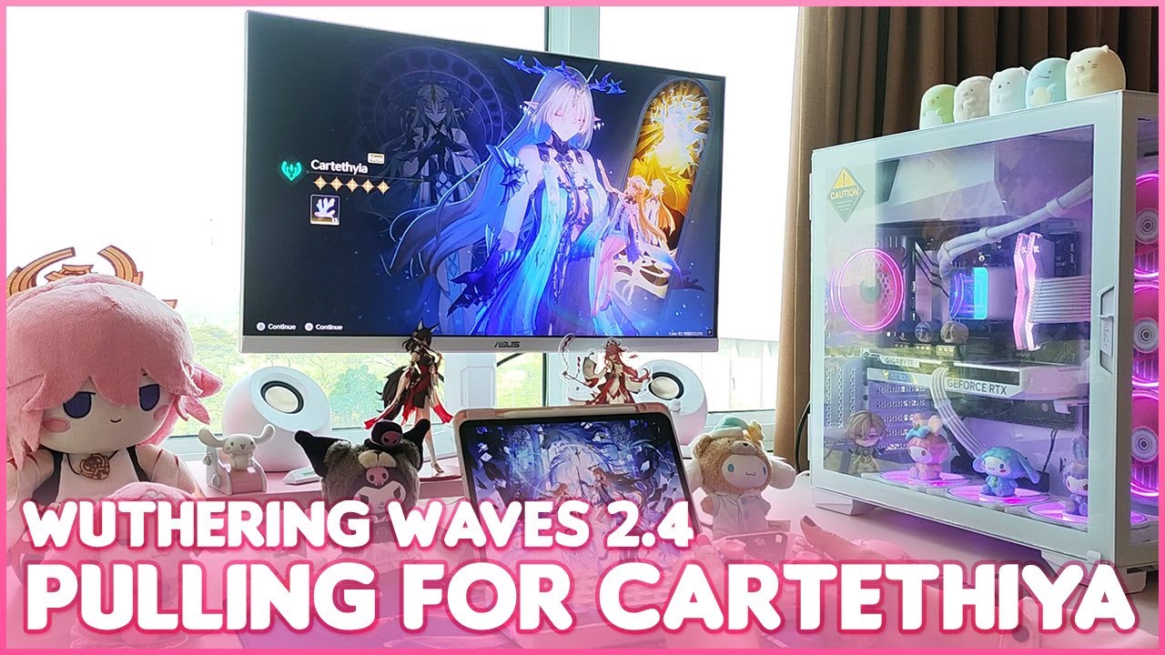 ♡ Pulling for Cartethiya / Fleurdelys and her weapon on my birthday + Changli skin ♡ Wuthering Waves