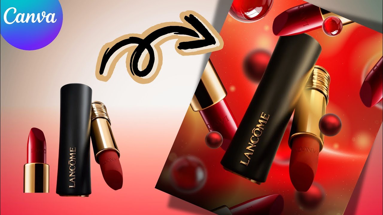 Make Your Cosmetic Product Look EXPENSIVE in Canva