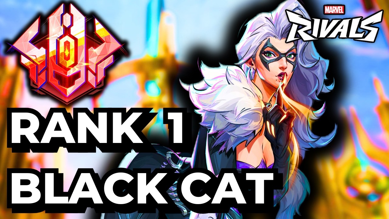RANK 1 [TOP 500] Black Cat | TAP33 | Marvel Rivals Season 8