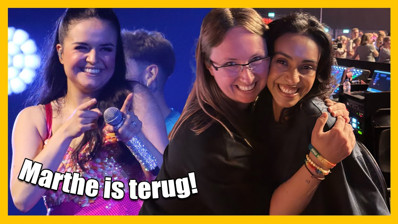 K3 Zeesterren Den Bosch Marthe is terug | VLOG #221