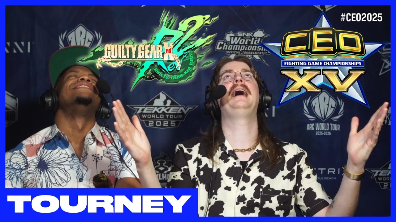 CEO 2025 Guilty Gear Xrd Rev 2 Offline Tournament Pools Top 8 Tourney
