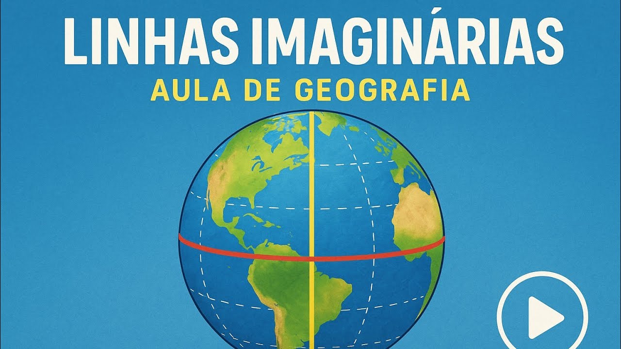 Orientações sobre linhas imaginárias no Mapa Mundi. Turma 5° ano