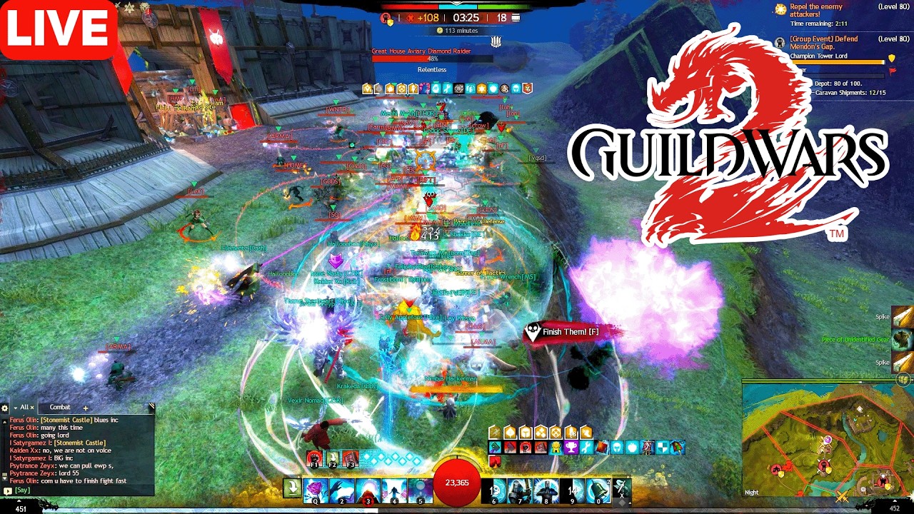 🔴LIVE Guild Wars 2 WvW ⚔️ Zergling Farming is Fun | 28-2-26 #gw2 #wvw #live