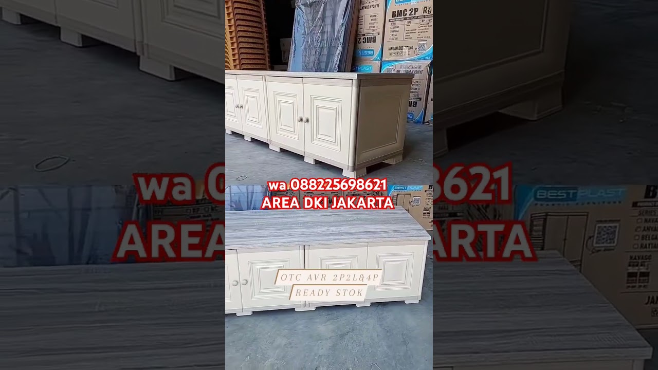 LEMARI OKYMPLAST OTC AVR  (2P2L) #furniture #lemariplastik  #bufettv #olymplast