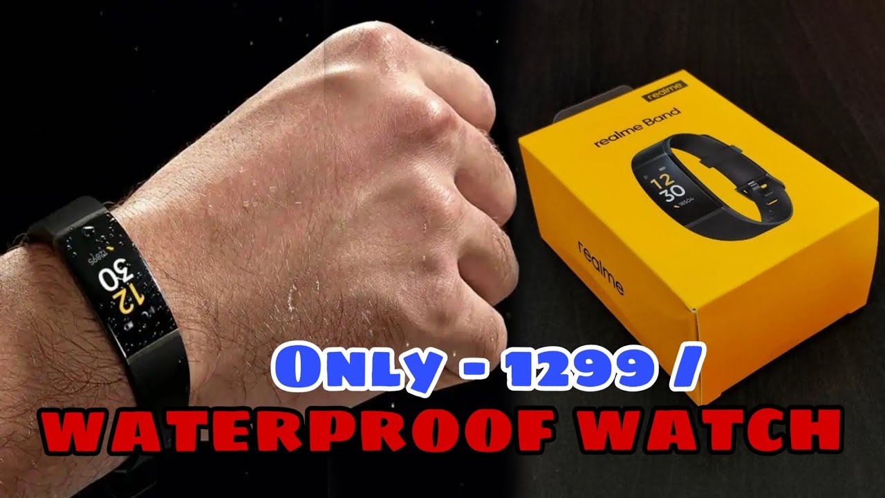 REALME WATCH - Smart Band watch - Waterproof Band watch  Unboxing