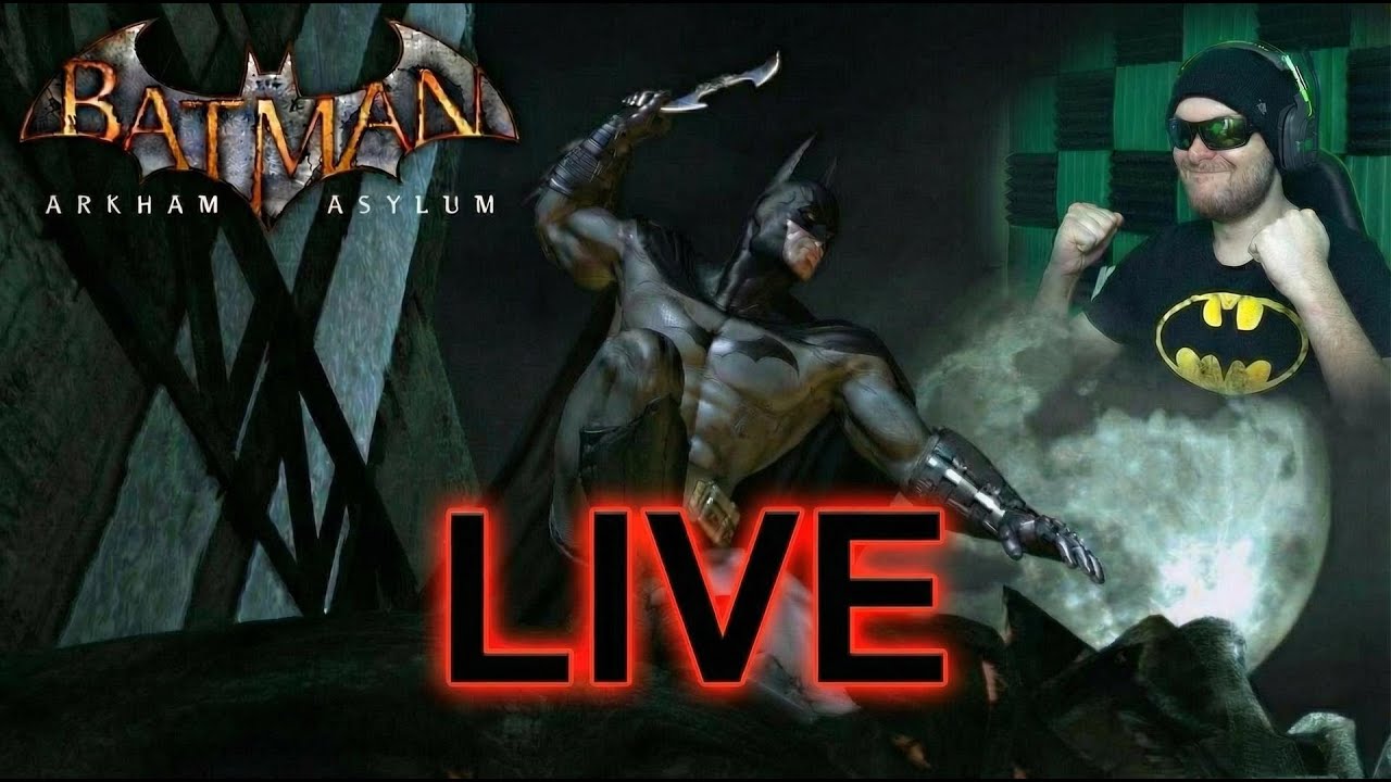 Pushing Limits in Arkham | Batman Hard Mode Part 2 LIVE (Redo)