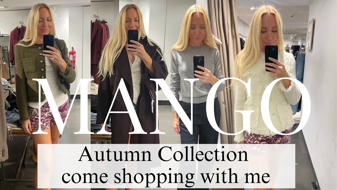 MANGO HAUL TRY ON AUTUMN COLLECTION | COME SHOPPING WITH ME TO MANGO