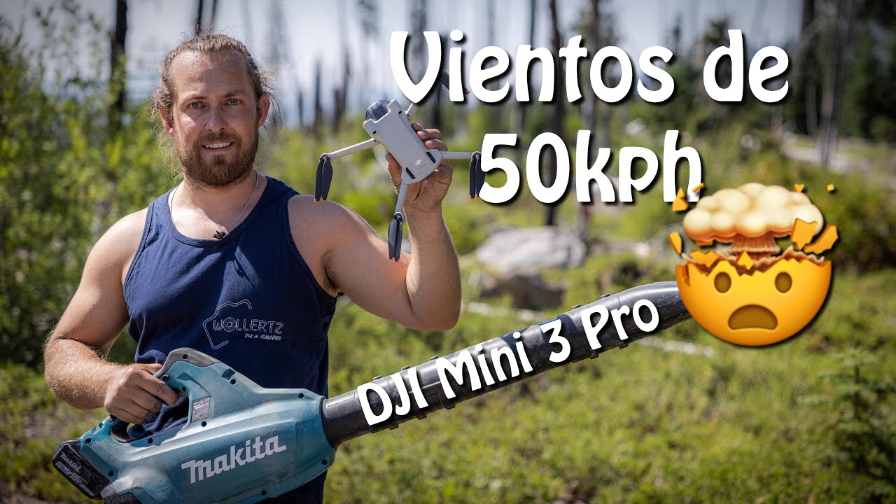 Cuanto viento aguanta el DJI mini 3 Pro?