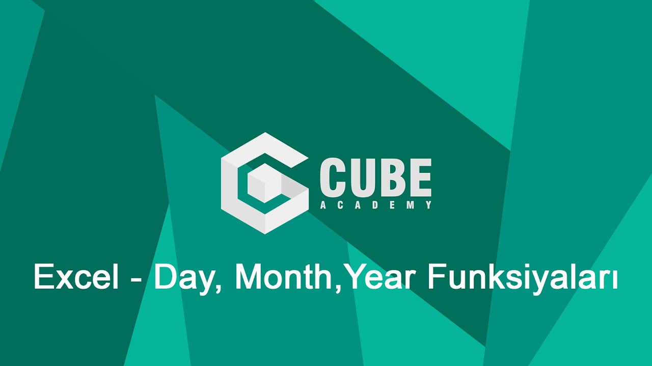 Excel - Day, Month, Year Funksiyaları