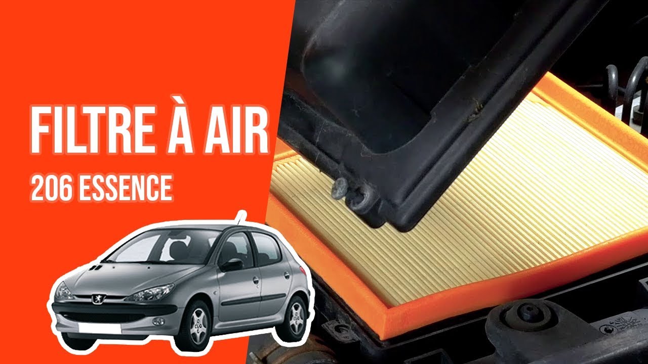 Changer le Filtre à air PEUGEOT 206 1.4i 💨