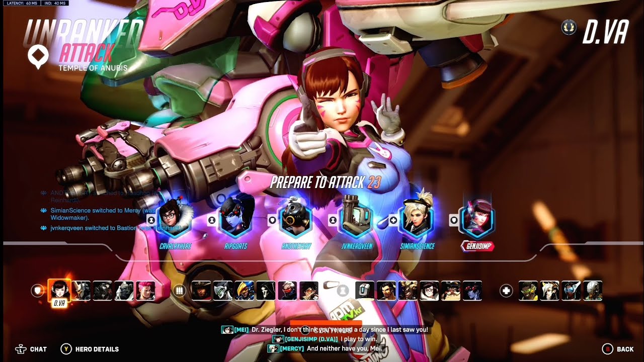 All Hero Select Animations (Overwatch 1) | Overwatch 2: Classic