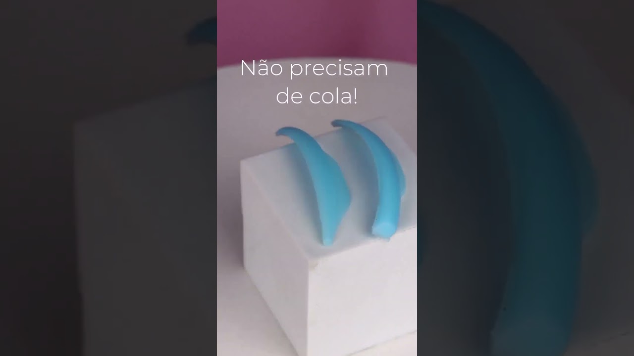 V&aacute;rios tipos de pads de silicone para Lash lifting