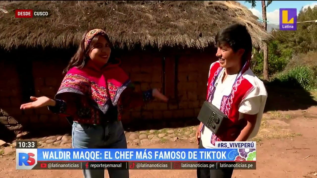 🔴 #ReporteSemanal | El Chef más famoso de Tiktok llega a tus pantallas, su nombre es Waldir Maqqe.