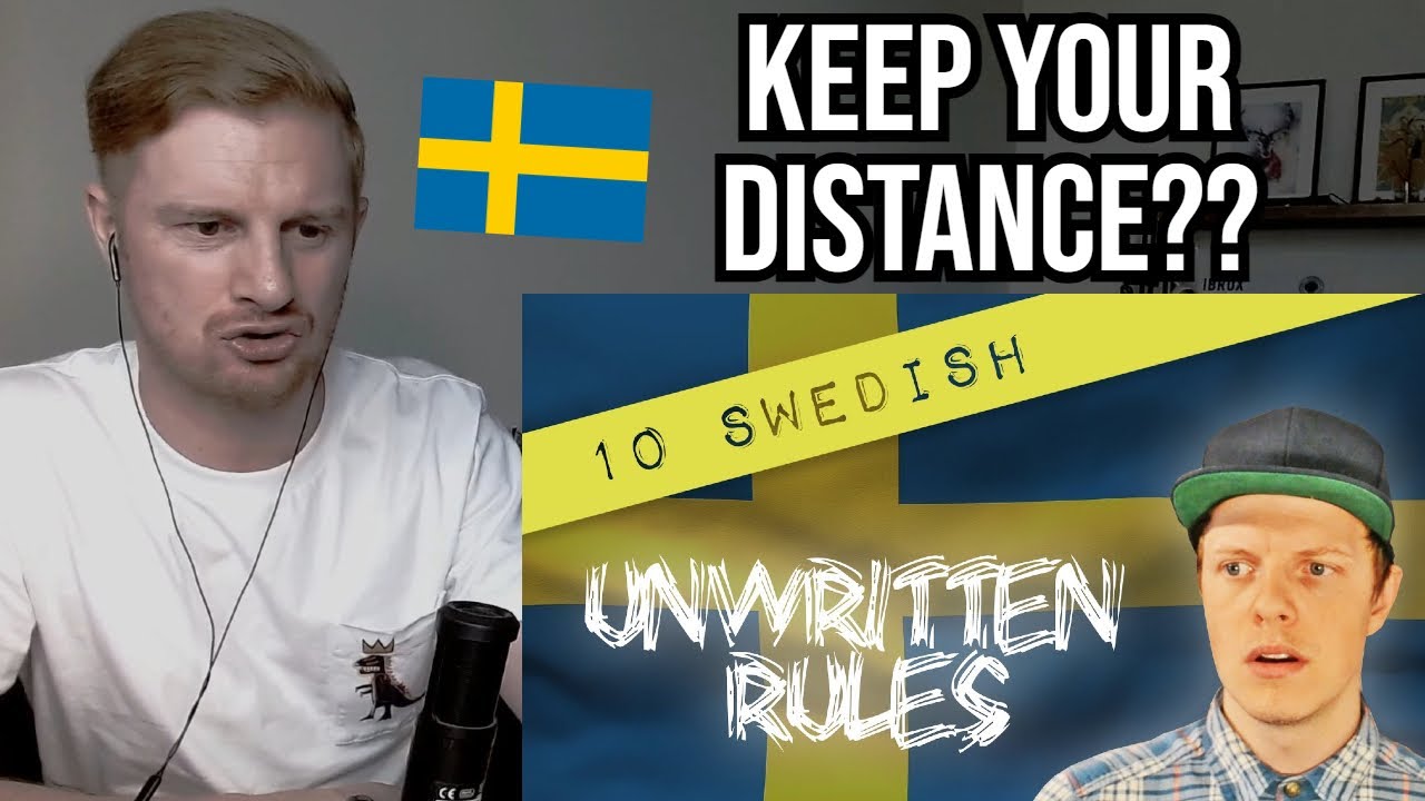 Reaction To 10 Swedish Unwritten Rules