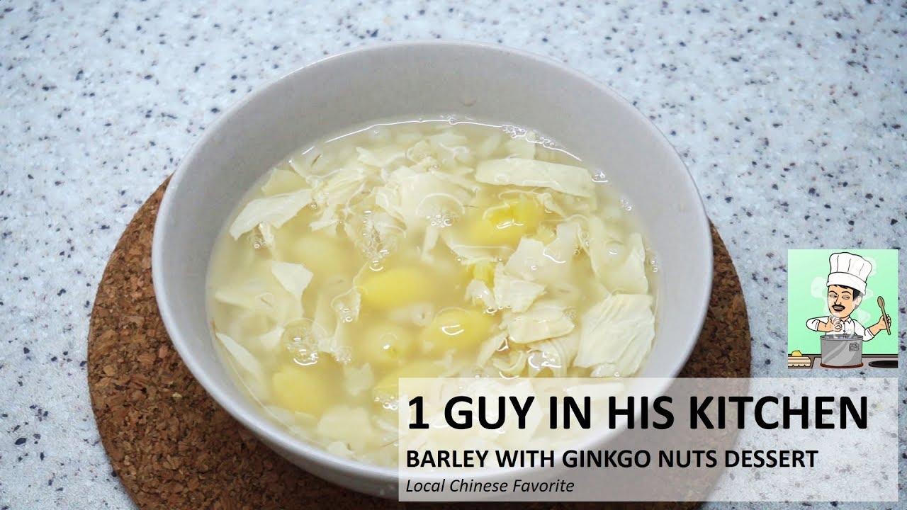 Barley with Ginkgo Nut Dessert