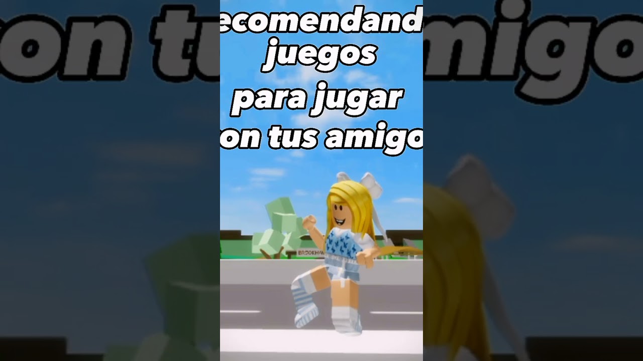 RECOMENDANDO JUEGOS PARA JUGAR CON TUS AMIGOS EN ROBLOX #roblox