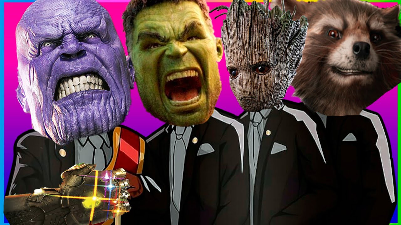 Avengers Infinity War & Thanos - Coffin Dance Meme Song