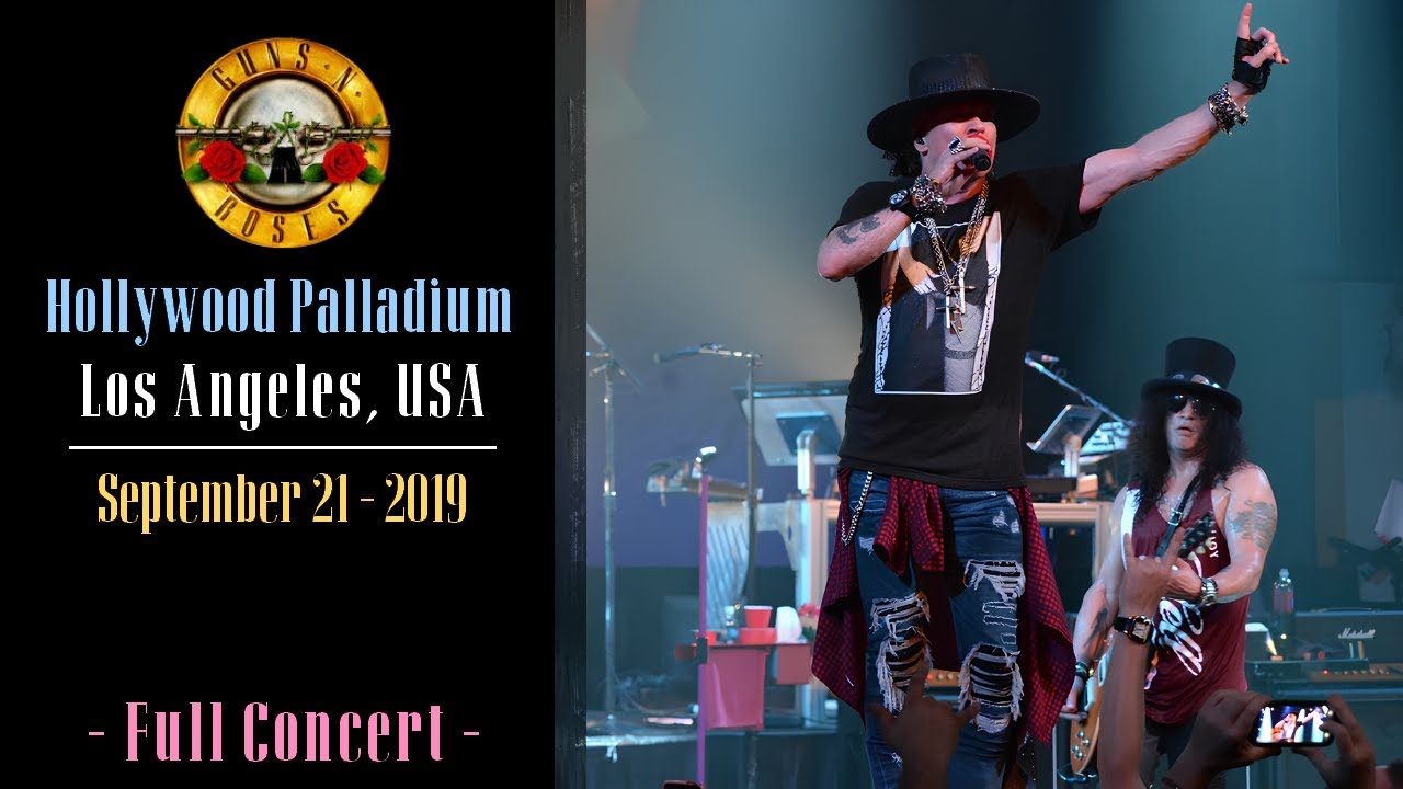 Guns N' Roses Live At 