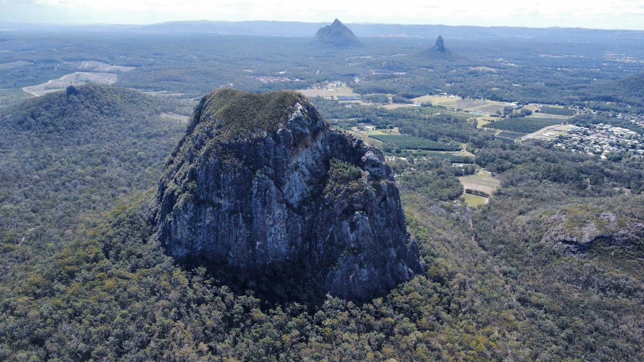 Mt Tibrogargan Circuit Track Glasshouse Mountains 4K