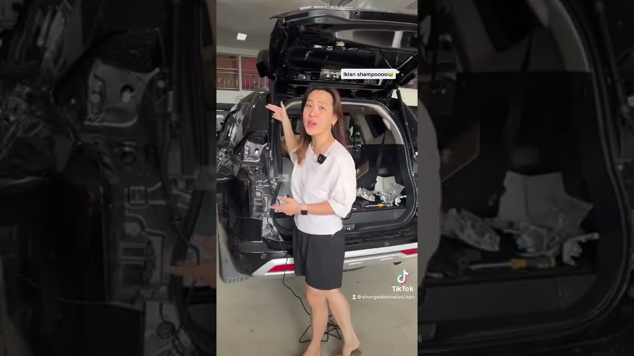 POWER BACK DOOR INSTALLATION FOR PAJERO 4x2 DAKAR #sinargalaksi