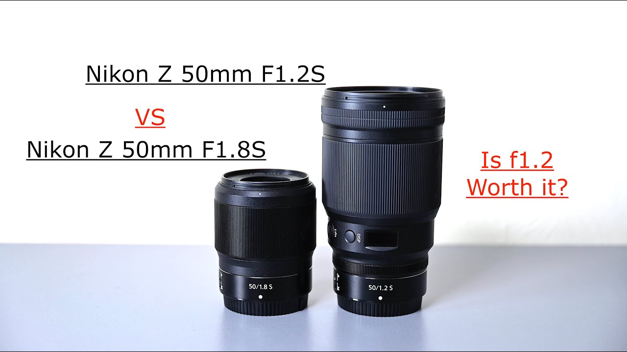 Nikon Z 50mm F1.2S VS Z 50mm F1.8S. Shot on Z 7ii.  Which one is going to be the best 50mm