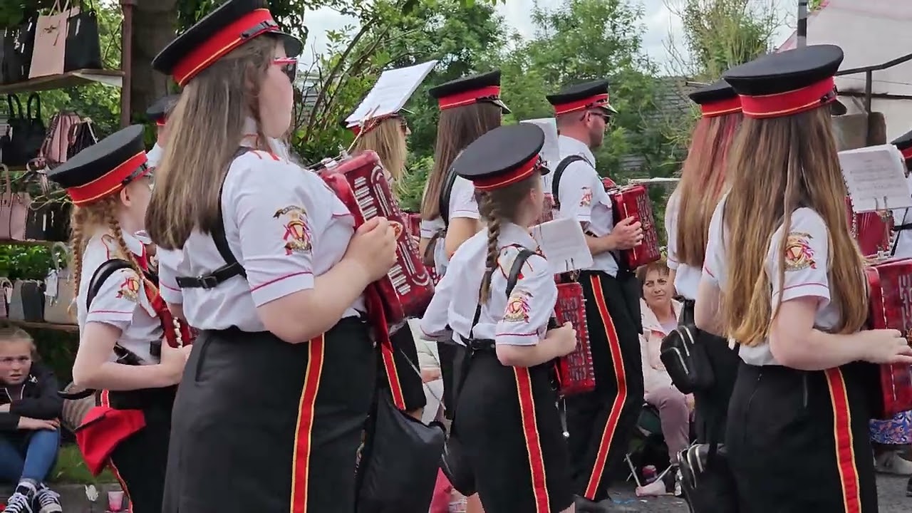 Mavemacullen Accordion Band @ Scarva 13th July 2023