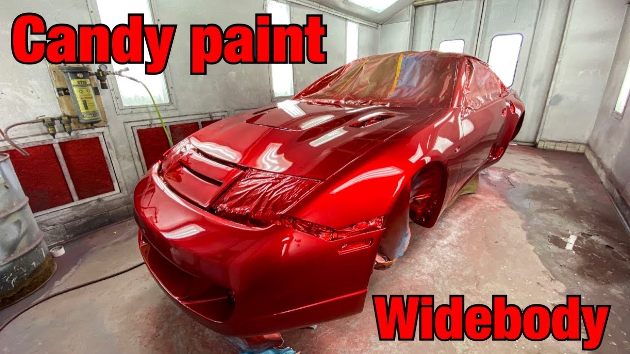 How to Mold a Widebody  Kit - Z32 300zx Candy Paint