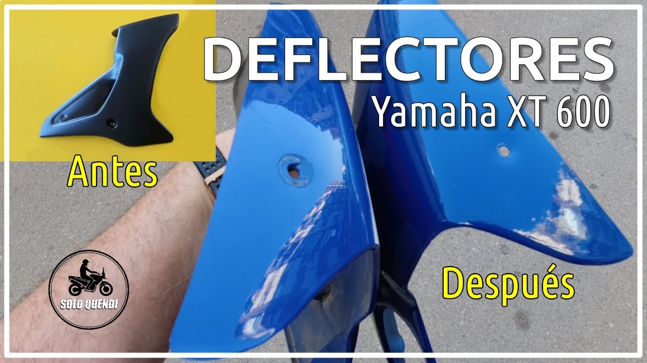 Deflectores para la Yamaha XT 600 E