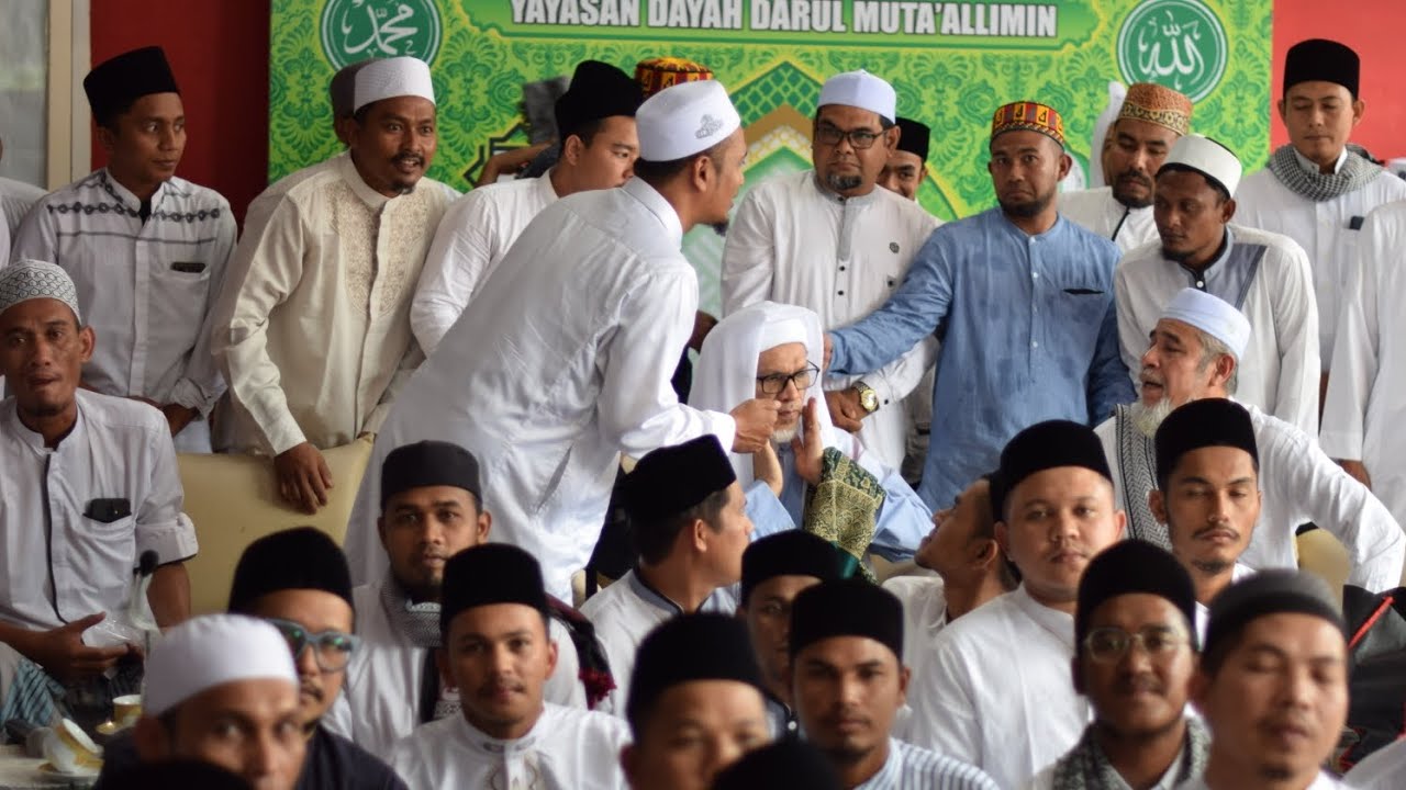 KUNJUNGAN SYEIKH BABA ISMAIL SEPANJANG AL FATHANI KE DAYAH DARUL MUTA'ALLIMIN