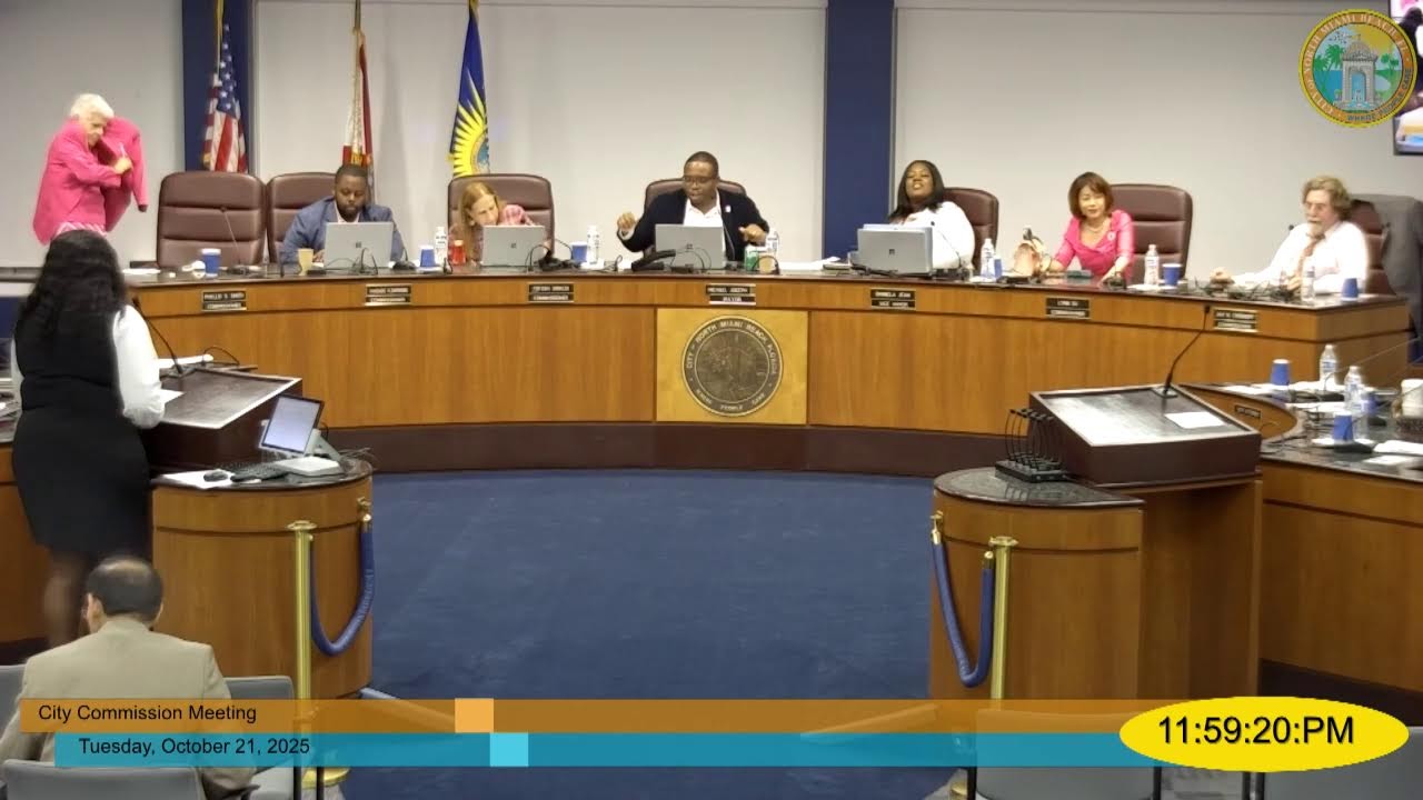 City NMB - City Commission Meeting 10/21/2025