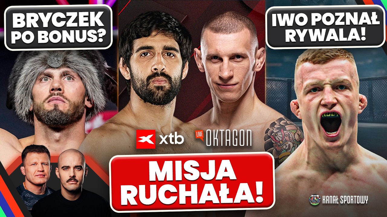 OKTAGON LIVE: IWO POZNAŁ RYWALA! BRYCZEK PO BONUS? MISJA RUCHAŁA! MACIEJ TURSKI I GOŚCIE