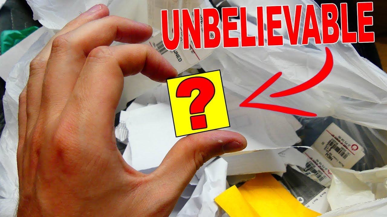 This is UNBELIEVABLE!!! Gamestop Dumpster Diving