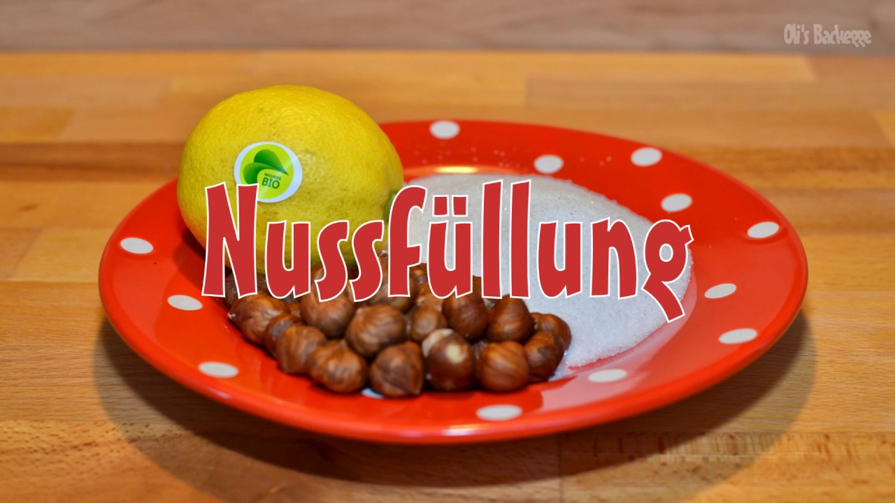 Nussfüllung