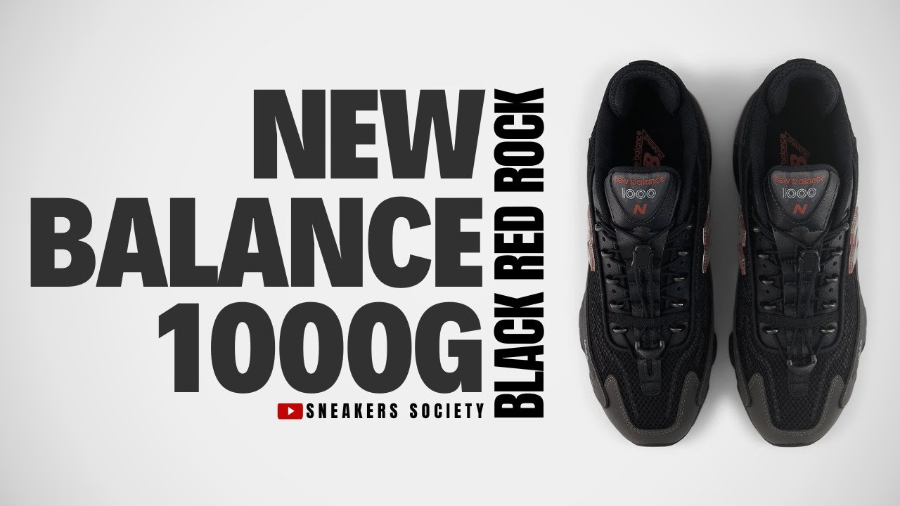 BLACK REDROCK 2025 New Balance 1000G | DETAILED LOOK + PRICE