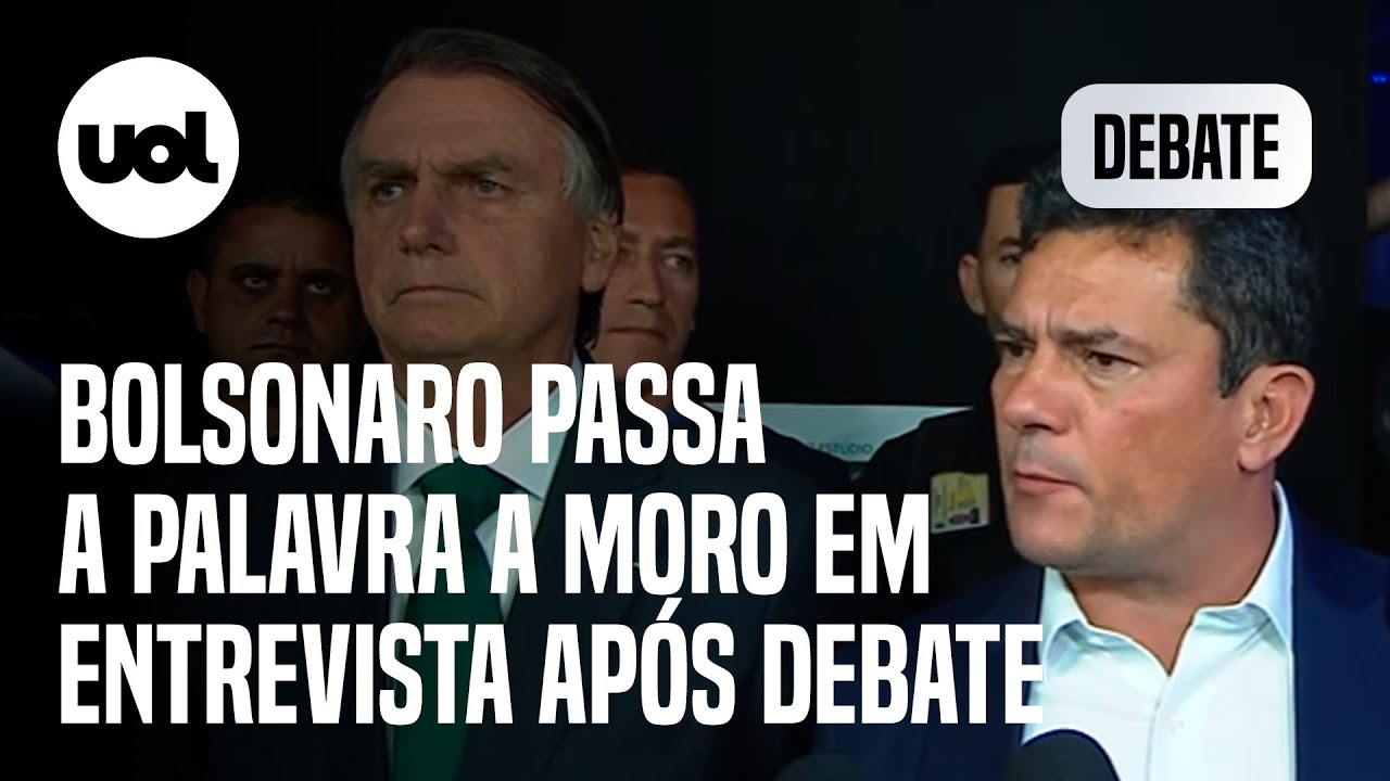 Bolsonaro dá entrevista ao lado de Moro, e ex-juiz defende presidente: 'Temos mais convergências'