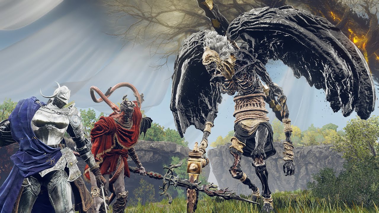 Black Blade Kindred Vs DLC Bosses - Elden Ring Shadow of the Erdtree
