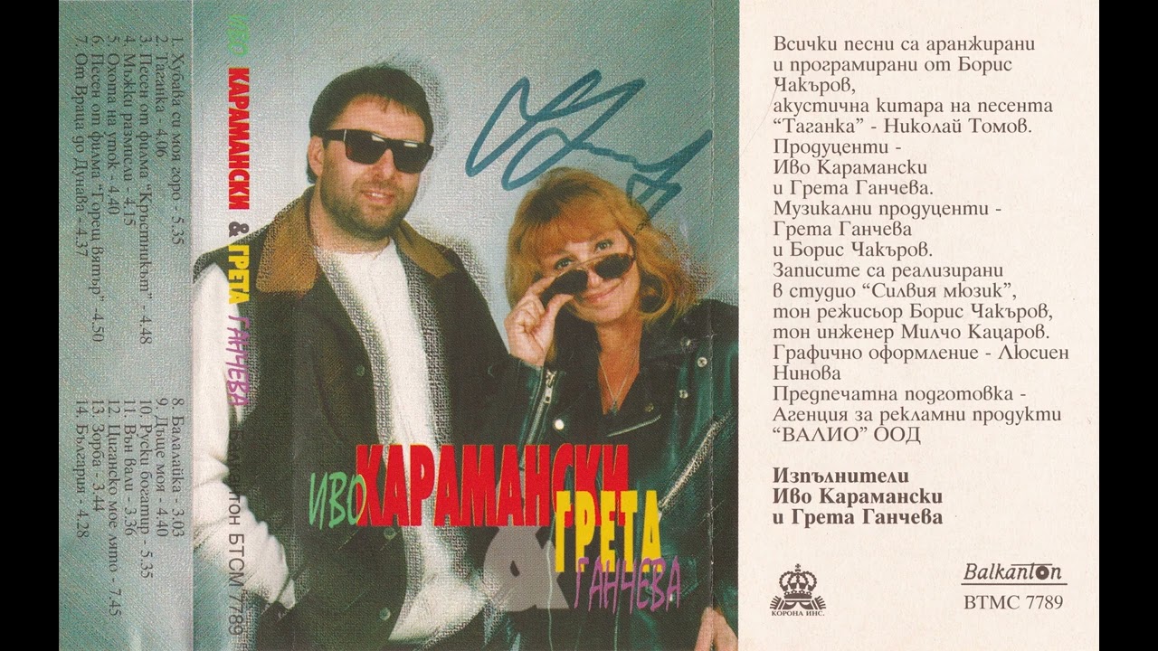 Иво Карамански и Грета Ганчева - Мъжки размисли (1996)