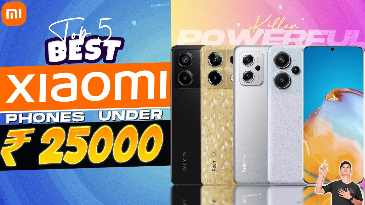 200MP | Top 5 Redmi Phones Under 25000 in 2024 | Best Xiaomi Phone Under 25000 in INDIA
