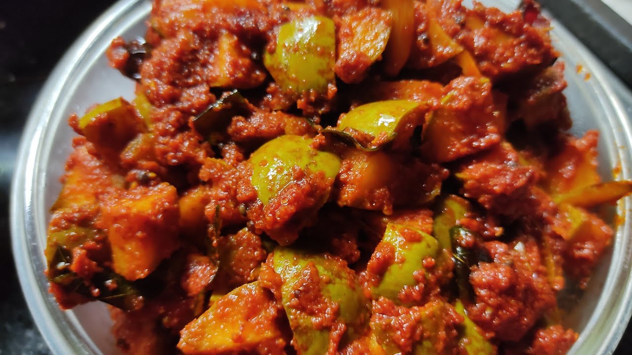 അമ്പഴങ്ങ അച്ചാർ || Ambazhanga Achar || Hog Plum Pickle