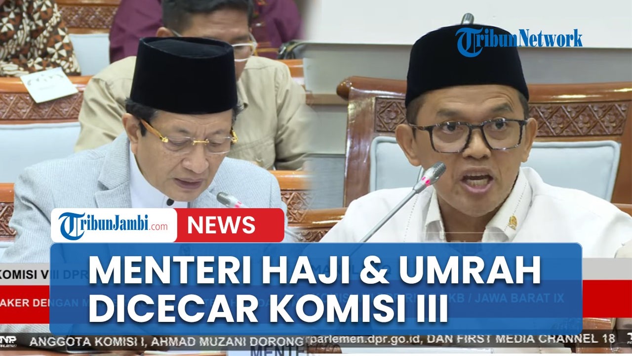 Komisi III Ramai ramai Beri Masukan Ke Menteri Haji & Umrah