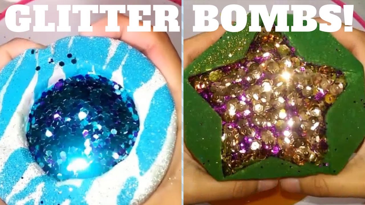 Floral Foam Glitter Bomb Compilation || Amazingly Satisfying Floral Foam Videos