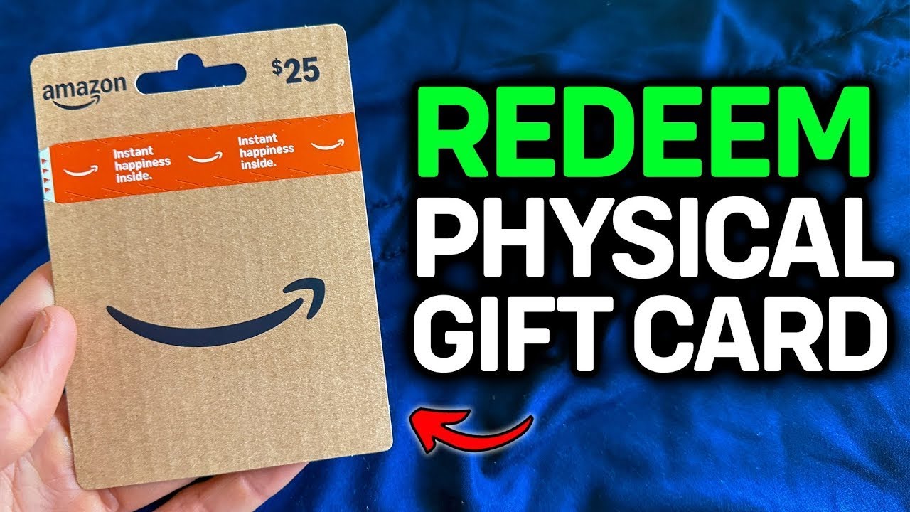 How Do You Redeem Physical Amazon Gift Card 2026 - Easy Guide!