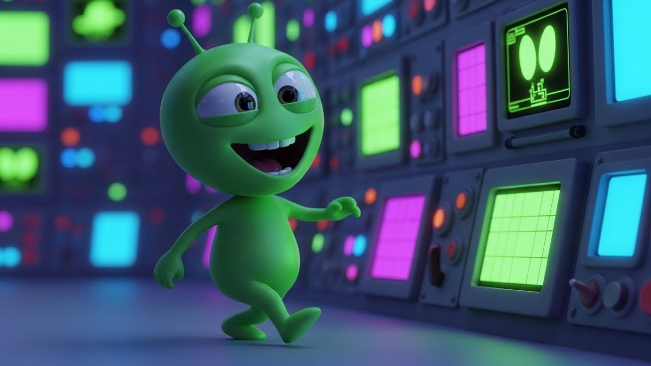Among Us Sneaky Alien Missed the Blocks | Nursery Rhymes for Kids & Baby Songs