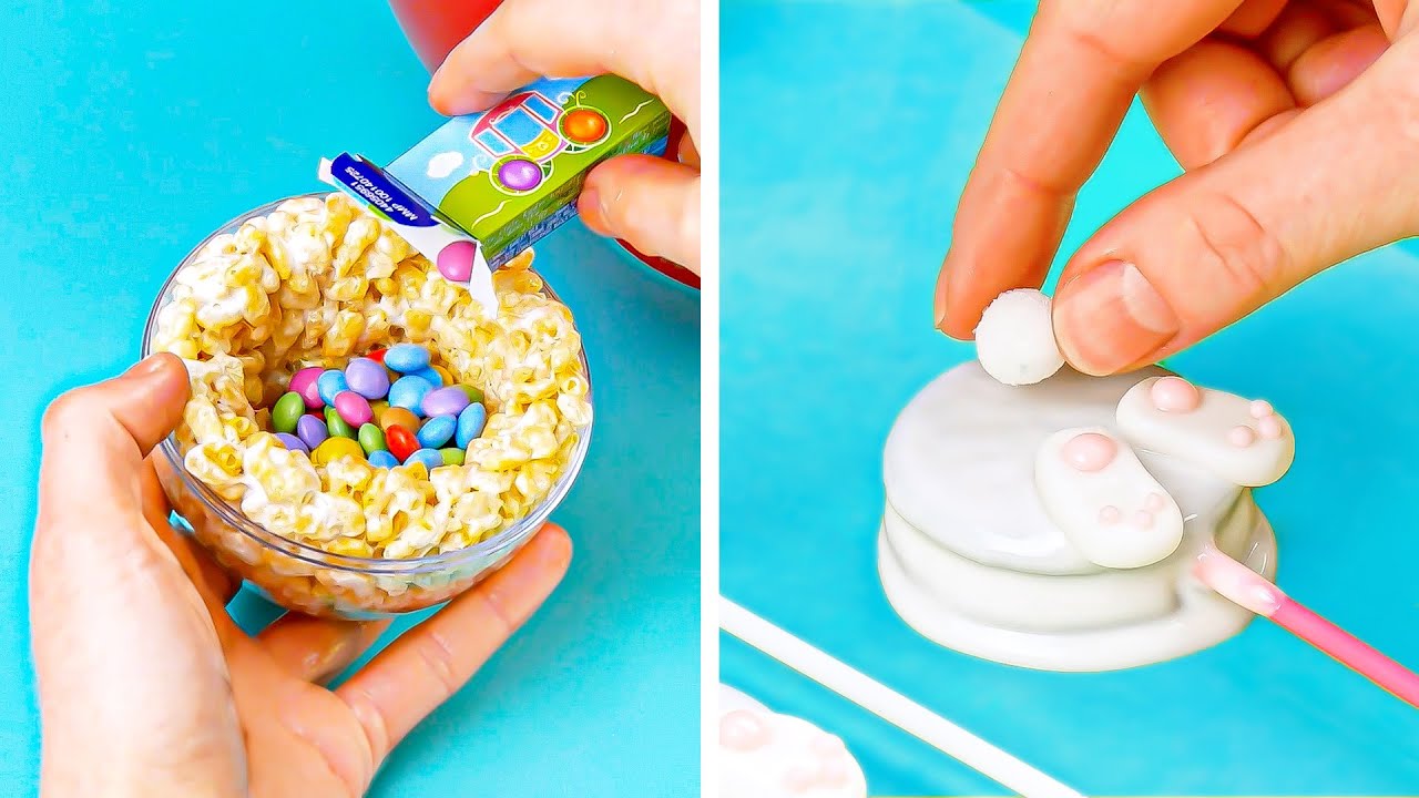 🐣 OSTERN 🐣 14 niedliche DIY-Süßigkeiten & schnelle Bastelideen für ein einmaliges Fest