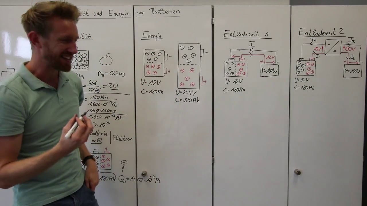1.10.5 Kapazität und gespeicherte Energie von Batterien