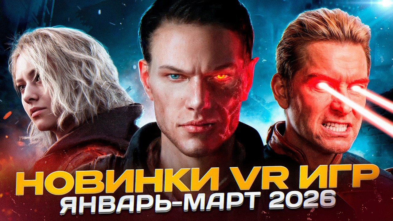 Во Что Поиграть? | Новинки VR Игр Январь - Март 2026