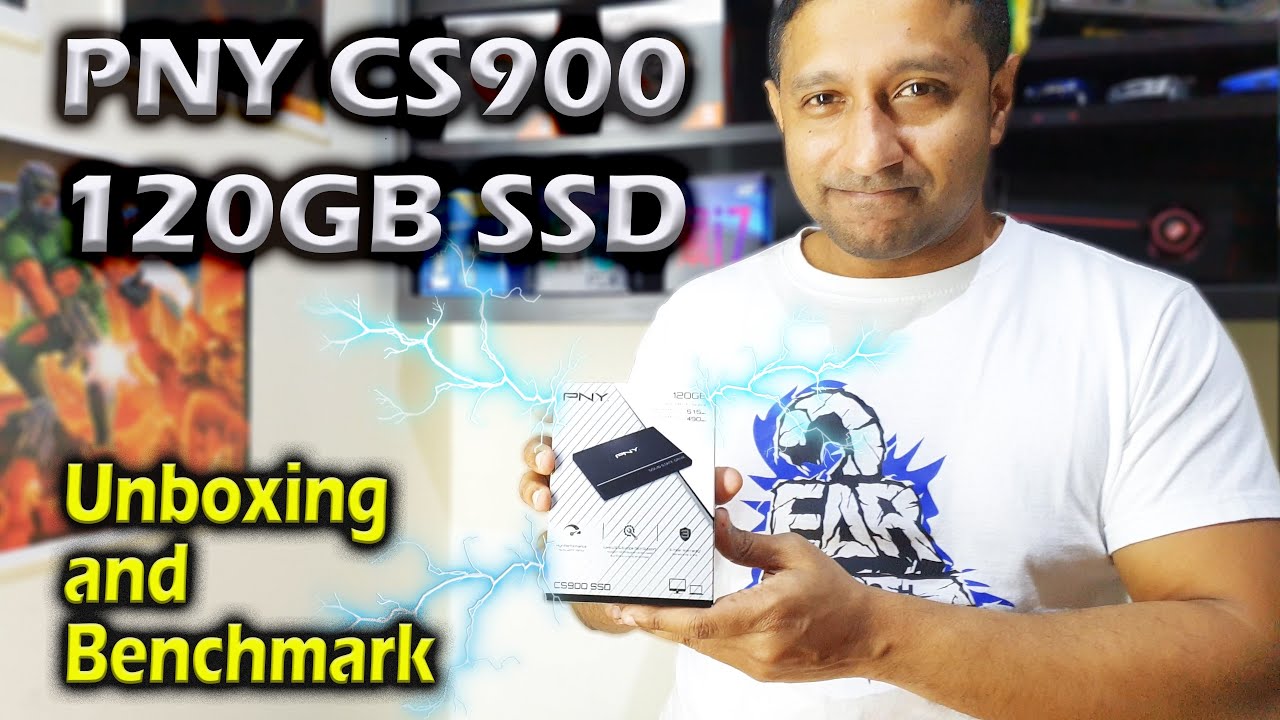 PNY CS900 120GB SSD Unboxing and Benchmark | Is it good?